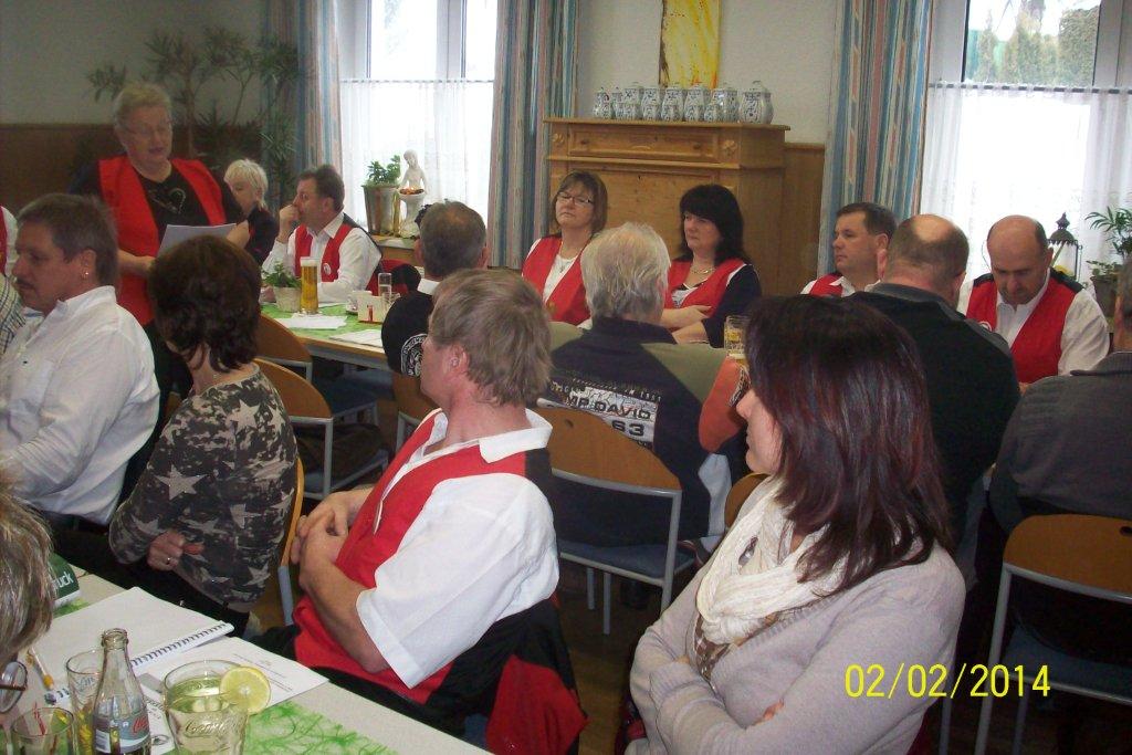 Jahreshauptversammlung 2014