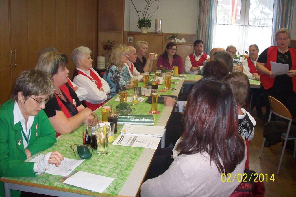 Jahreshauptversammlung 2014