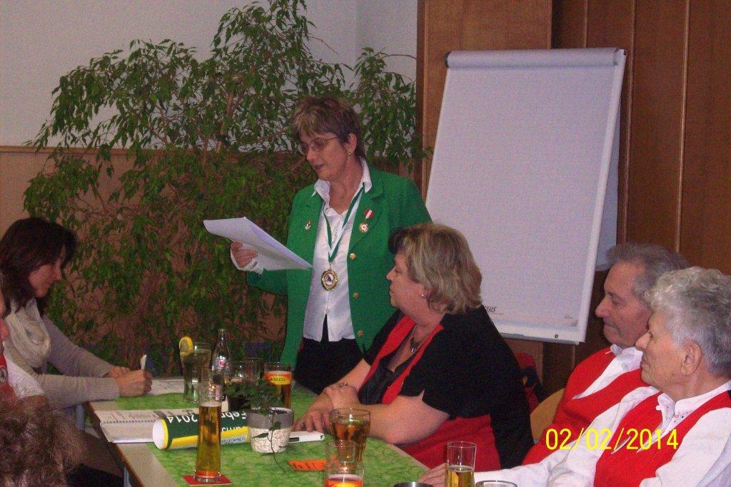 Jahreshauptversammlung 2014