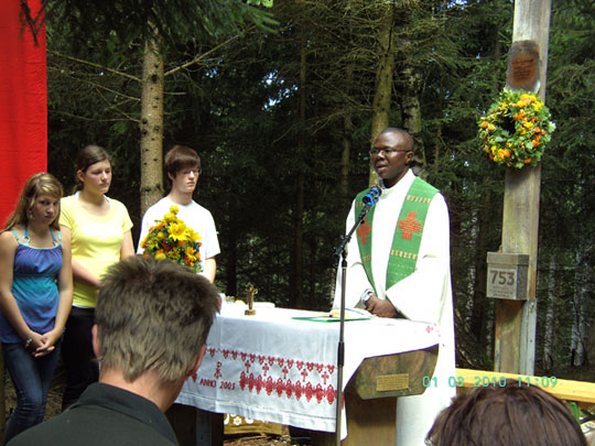 Bergmesse Kaplan Moses