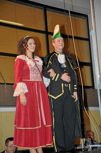 Faschingssitzung Prinzenpaar